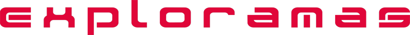 Logotipo Exploramás rojo
